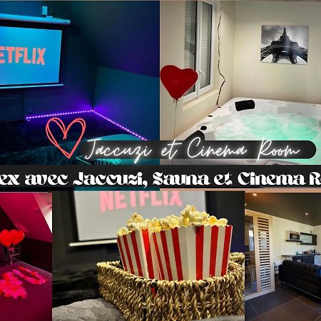Magnifique Duplex Avec Jaccuzi, Sauna Et Cinema Room Privatif Fontenoy (Aisne) Exterior foto